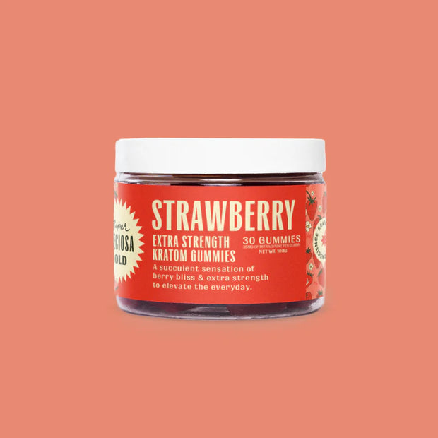 Strawberry Extra Strength Kratom Gummies