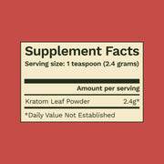 Red Bali Kratom Powder