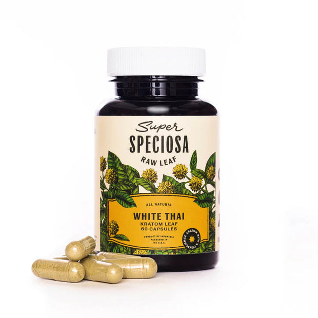 White Thai Kratom Capsules